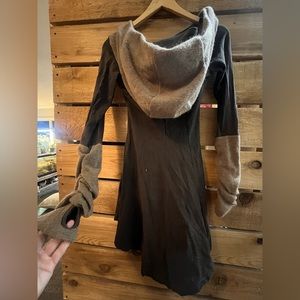 Handmade hooded dress